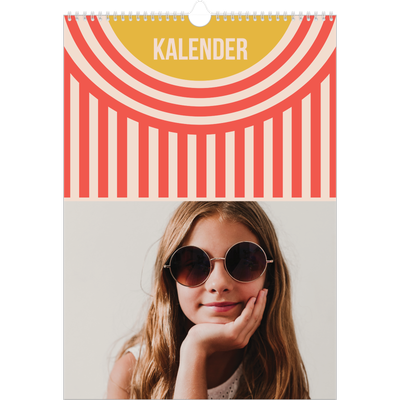 A3 Jahreskalender — Strahlend und schön [deckblatt]