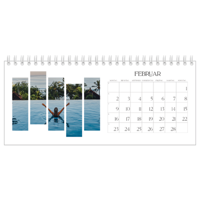 Tischkalender — Reisemosaike [Februar]