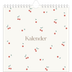Jahreskalender Quadratisch — Kleine Kirsche [deckblatt]