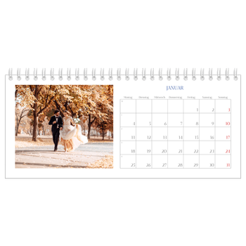 Tischkalender — Kobalt Klassik