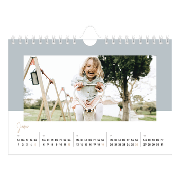 Fotokalender A5 — Erdige Töne