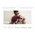 Fotokalender A5 — Großer Monat [Februar]