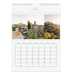 Fotokalender A4 (20 x 30 cm) — Goldschrift Banner [Marsch]