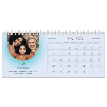 Tischkalender — Astrologie Farbverlauf