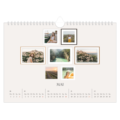 Fotokalender A4 — Fotowand [deckblatt]