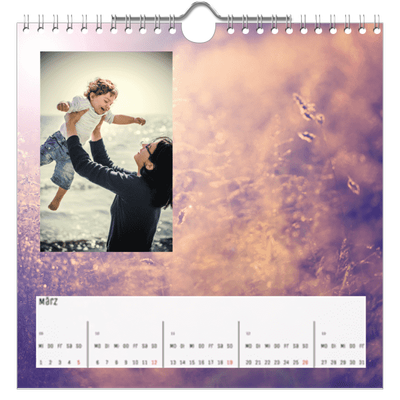 Jahreskalender Quadratisch — Mutter Natur [Marsch]