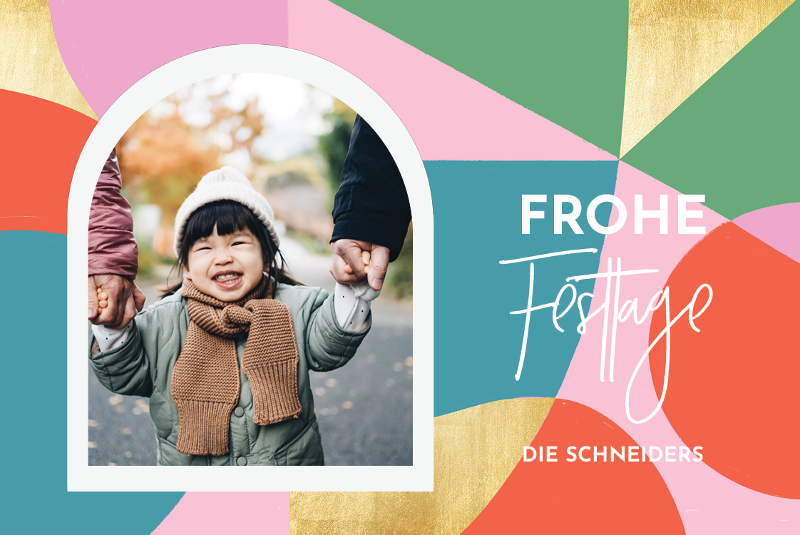 Fotokarten — Strahlende Weihnachten