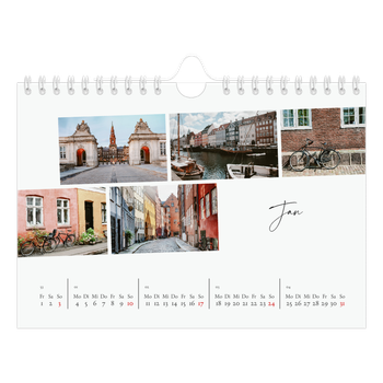Fotokalender A5 — Städtereise