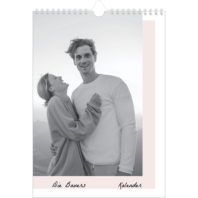 Fotokalender A4 (20 x 30 cm) — Farbige Rahmen [deckblatt]
