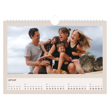 Fotokalender A4 — Erdtöne