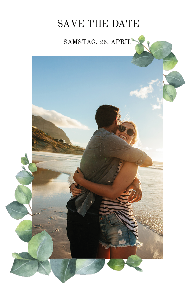 Save the date — Grüne Blätter