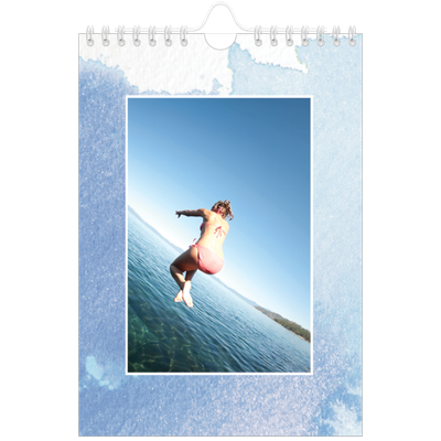 Fotokalender A5 — Wasserfarben Hintergründe [deckblatt]