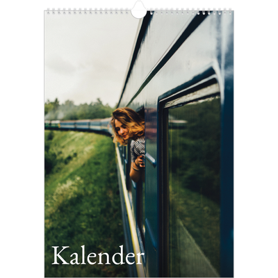 A3 Jahreskalender — Einfacher Serif [deckblatt]
