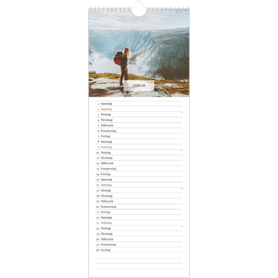 Küchenkalender  — Klassischer Kalender [Februar]