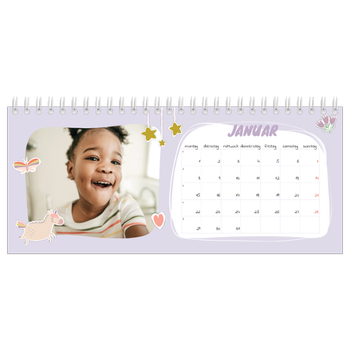 Tischkalender — Magischer Regenbogen