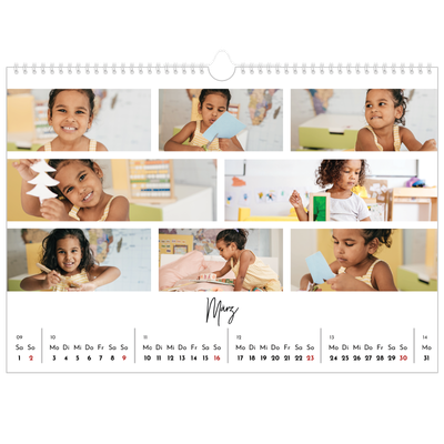 Fotokalender A3 — Fotoarrangement [Marsch]