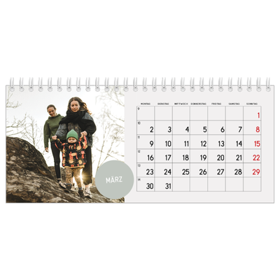 Tischkalender — Fotosticker [Marsch]