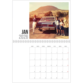 Fotokalender A4 doppelt — Kurztext