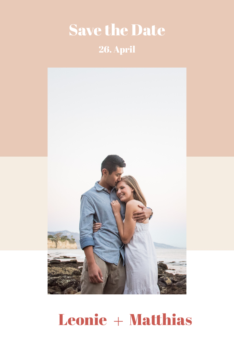 Save the date — Pastellböcke