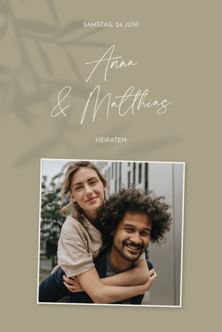 Einladungskarten — Schnappschüsse