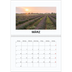 Fotokalender A4 doppelt (30 x 40 cm) — Schlichtes Foto [Marsch]