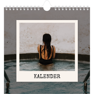 Jahreskalender Quadratisch — Die Porträtaufnahme [deckblatt]