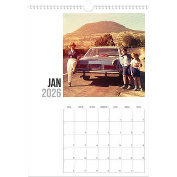 Fotokalender A3 — Kurztext
