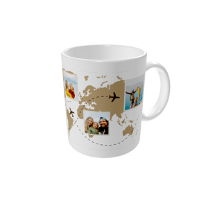 Tasse bedrucken — Globetrotter