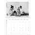 Fotokalender A4 doppelt (30 x 40 cm) — Rote Highlights [Januar]