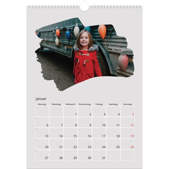 Fotokalender A3 — Pinselstriche