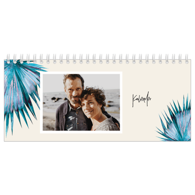 Tischkalender — Gemalte Blumen [deckblatt]