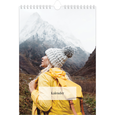 Fotokalender A4 (20 x 30 cm) — Klassischer Kalender [deckblatt]