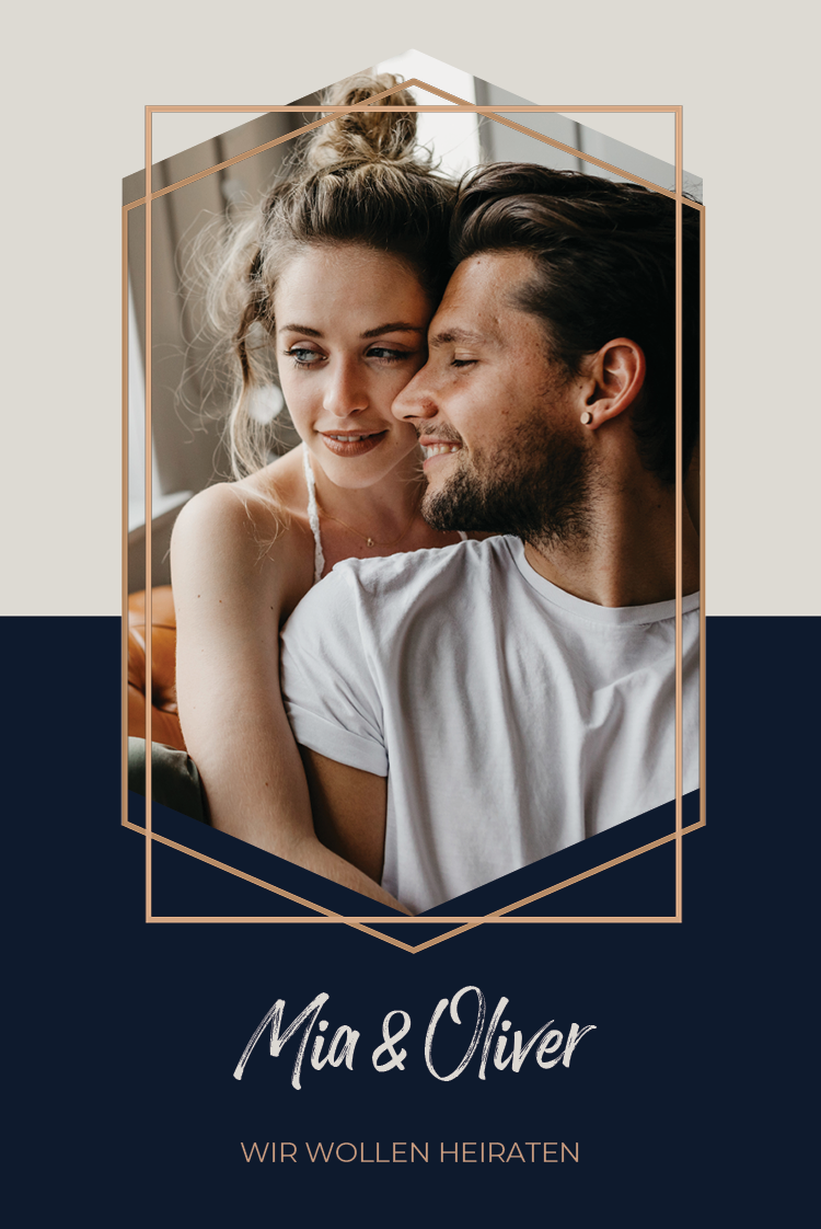 Einladungskarten — Schwarzes Band