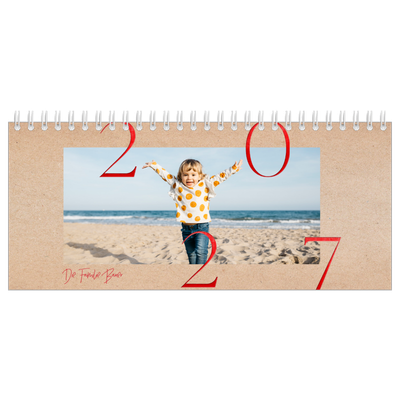 Tischkalender — Ein Hauch von Rot [deckblatt]