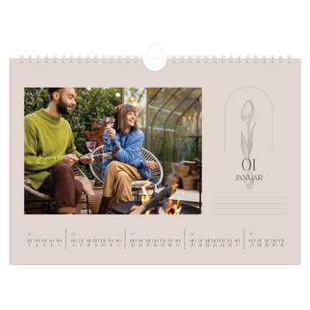 Fotokalender A4 — Einfach botanisch