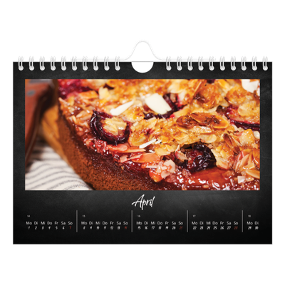 Fotokalender A5 — Kreidetafel-Stil [April]