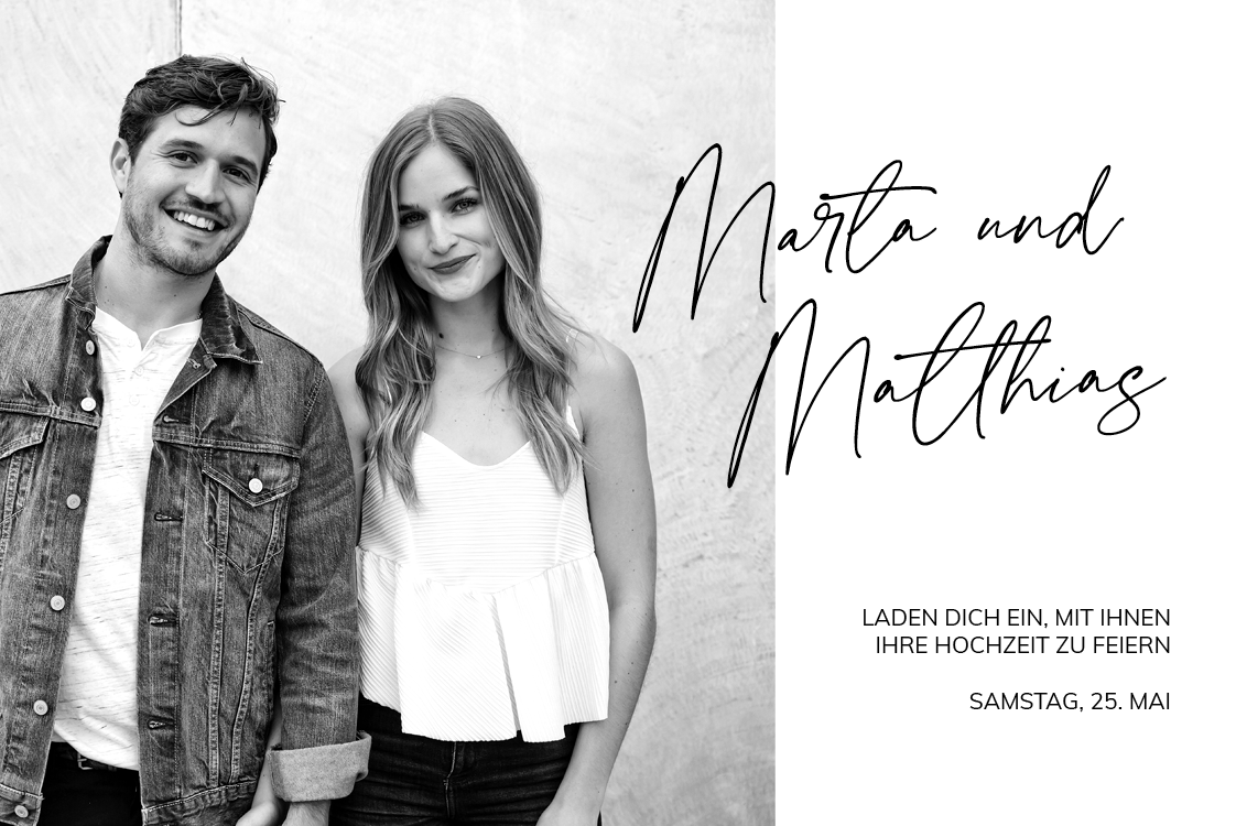 Einladungskarten — Relaxt wie wir