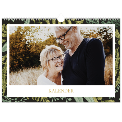 Fotokalender A3 — Blumiger Hintergrund [deckblatt]