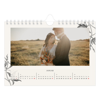 Fotokalender A5 — Tinte und Efeu