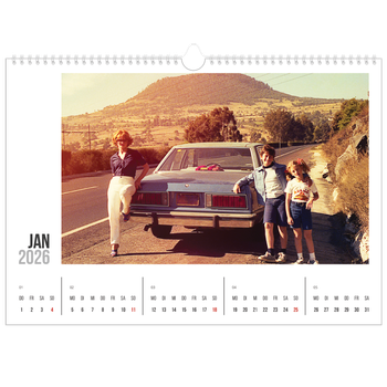 Fotokalender A3 — Kurztext