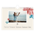 Fotokalender A5 — Gemalte Blumen [April]