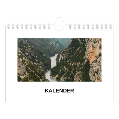 Fotokalender A5 — Schlichtes Foto [deckblatt]