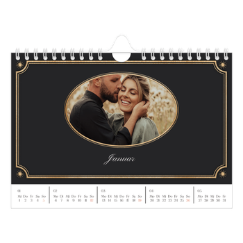 Fotokalender A5 — Vintage und klassisch