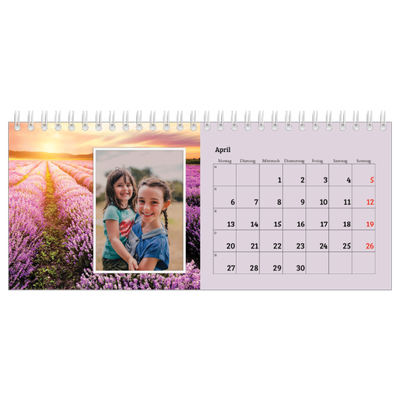 Tischkalender — Vier Jahreszeiten [April]