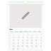 A3 Jahreskalender — Gestalte deine eigenen Produkte [Marsch]