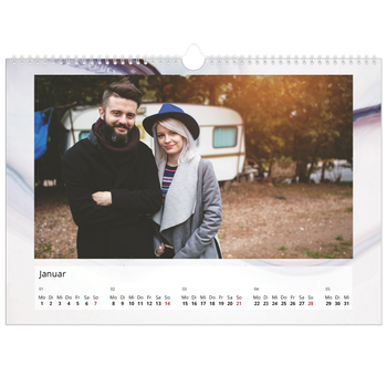 Fotokalender A3 — Tintenflecken