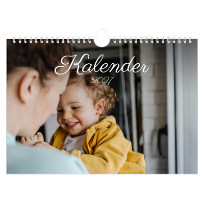 Fotokalender A4 — Handgeschriebener Monat [deckblatt]