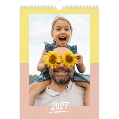 Fotokalender A4 (20 x 30 cm) — Farben und Muster [deckblatt]