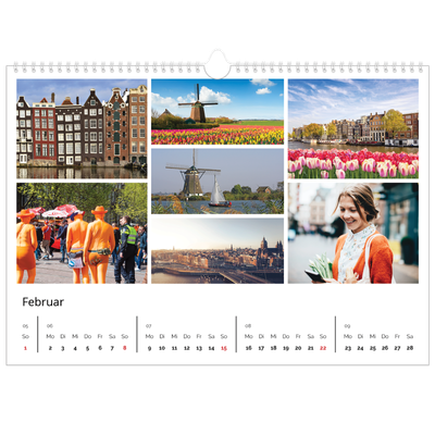 Fotokalender A3 — Kollage [Februar]