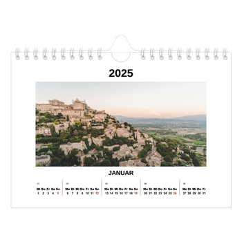 Fotokalender A5 — Schlichtes Foto